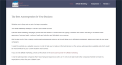 Desktop Screenshot of bestautoresponders.com
